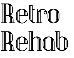 Retro Rehab Text Logo