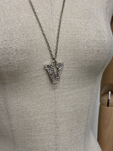 Load image into Gallery viewer, Silver Bark Initial Pendant
