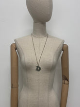 Load image into Gallery viewer, Silver Bark Initial Pendant
