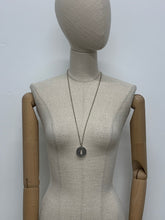 Load image into Gallery viewer, Silver Bark Initial Pendant
