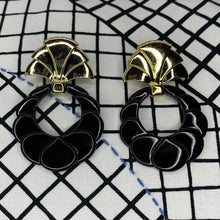 Load image into Gallery viewer, 1980s Art Deco Style Earrings
