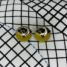 Load image into Gallery viewer, 1970s Art Deco Style Stud Earrings
