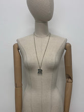 Load image into Gallery viewer, Silver Bark Initial Pendant
