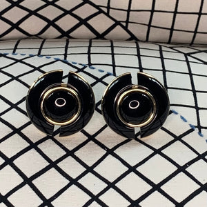 1980s Button Clip-Ons