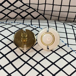 1980s Button Clip-Ons