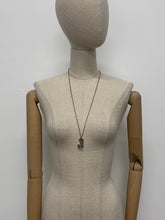 Load image into Gallery viewer, Silver Bark Initial Pendant
