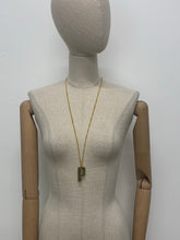 Load image into Gallery viewer, Gold Bark Initial Pendant
