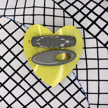 Load image into Gallery viewer, Ellipse &amp; Caterpillar Hair Clip Pair
