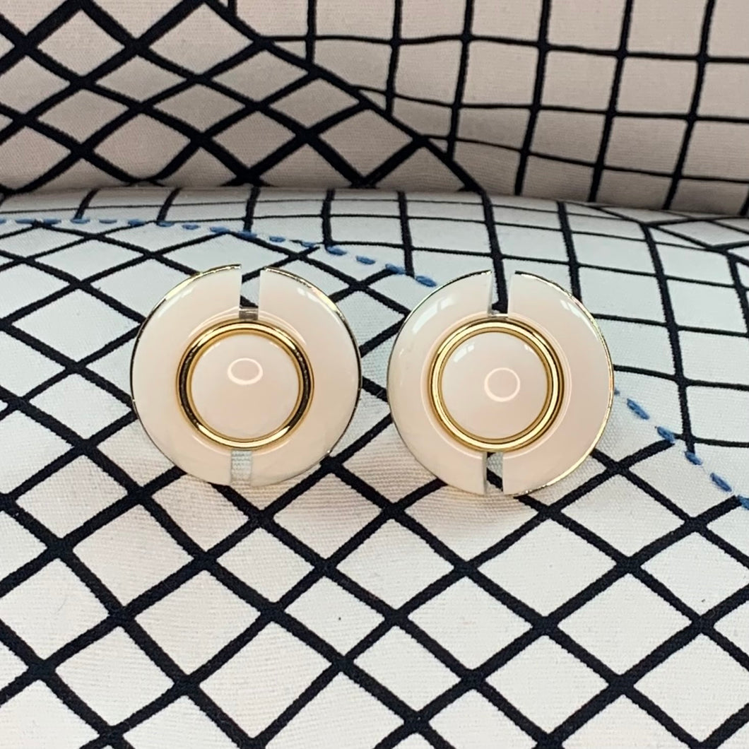 1980s Button Clip-Ons