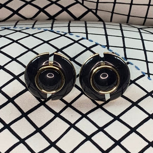 1980s Button Clip-Ons