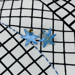 1980s Bang Enamel Earrings